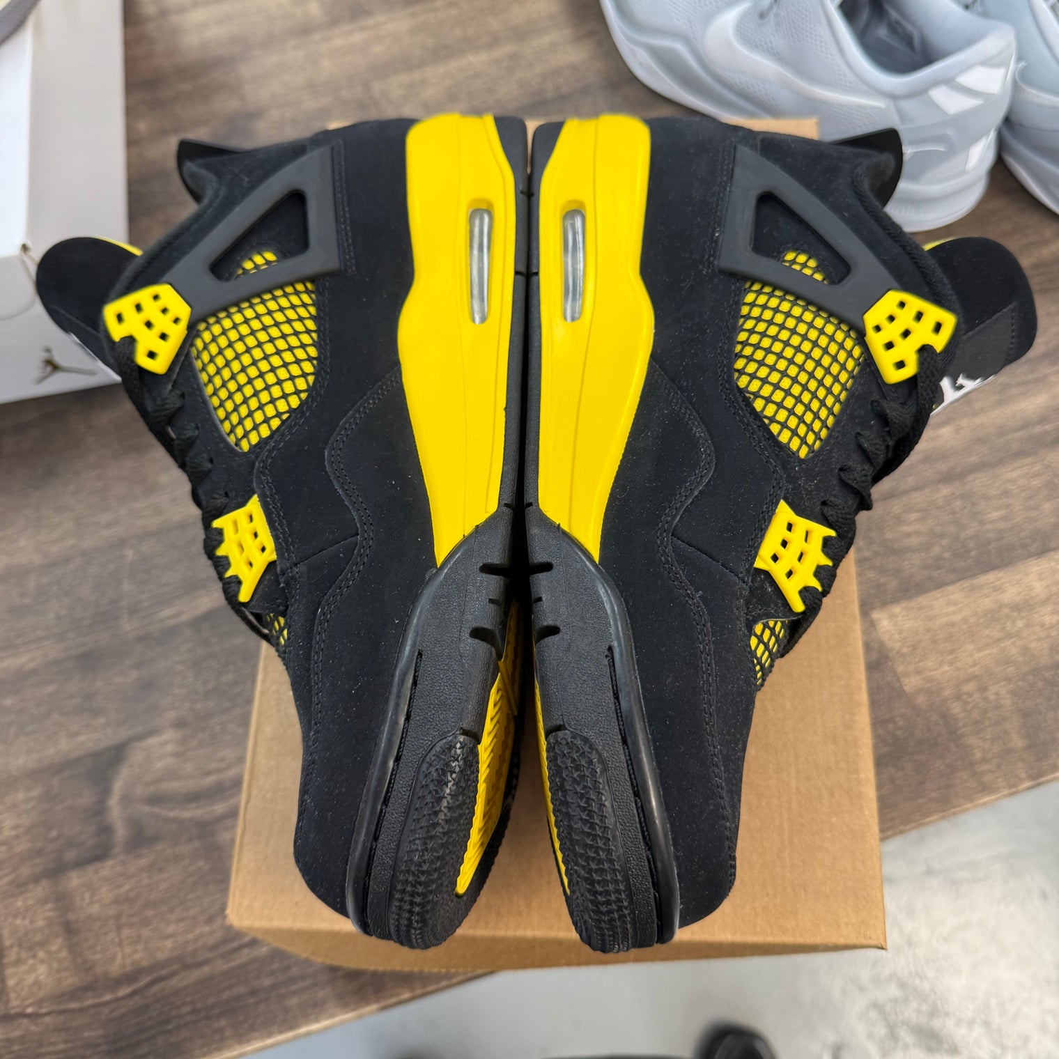 Yellow Thunder Jordan 4 Retro (USED, No Box)