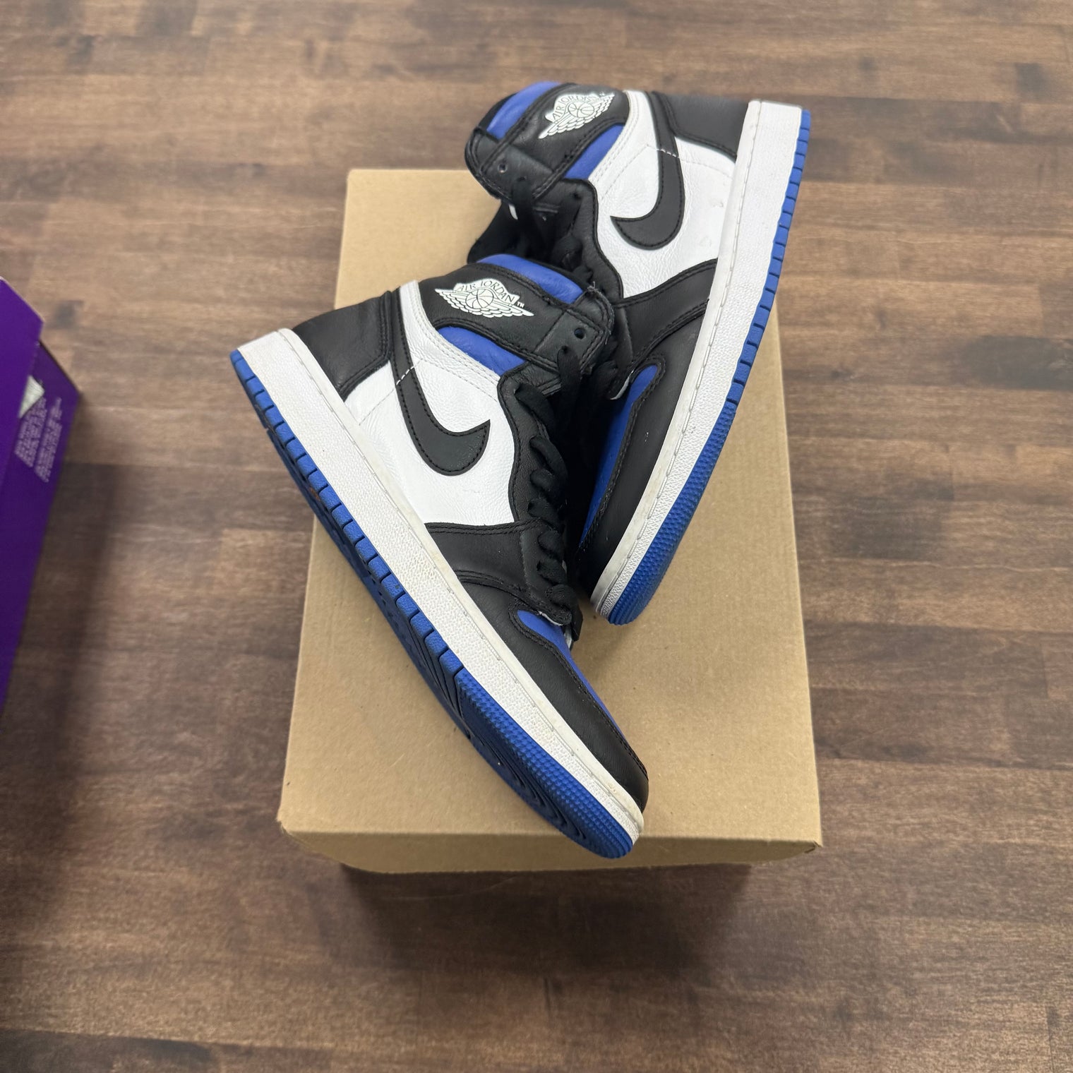 Royal Toe Jordan 1 High (USED, No Box)
