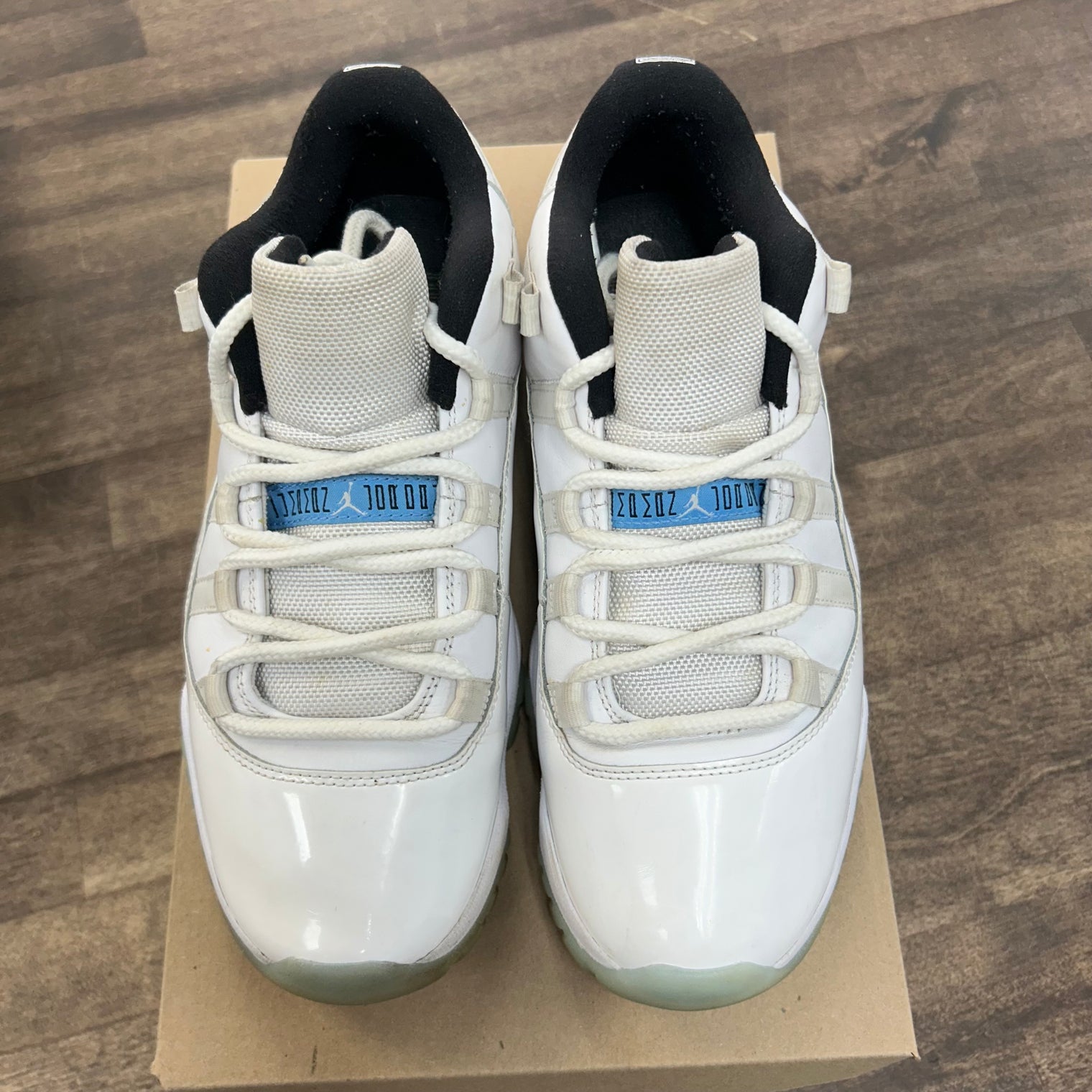 Legend Blue Jordan 11 Low (USED, No Box)