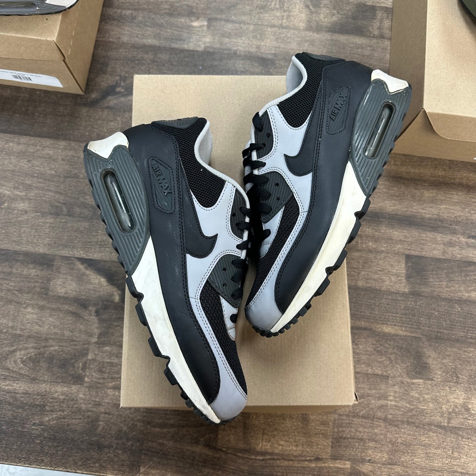 Wolf Grey Nike Air Max 90 (USED, No Box)