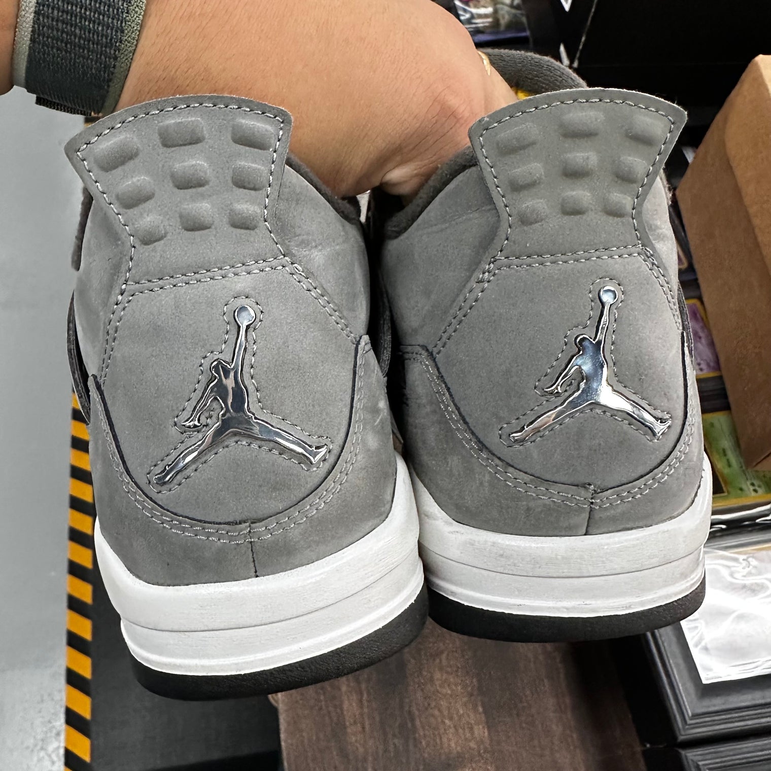 Cool Grey Jordan 4 (USED, No Box)