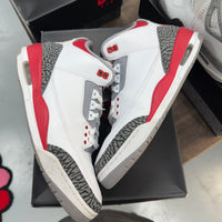 Fire Red Jordan 3 Retro (USED)