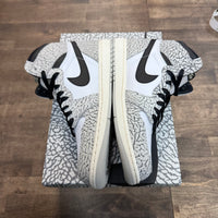 White Cement Jordan 1 High OG (USED)
