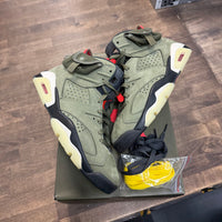 Olive Travis Scott Jordan 6 Retro (USED)
