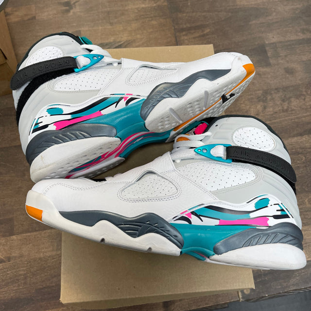 South Beach Jordan 8 (USED, No Box)