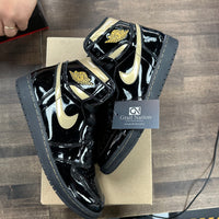 Jordan 1 High Retro Black Metallic Gold (2020) (USED, No Box)