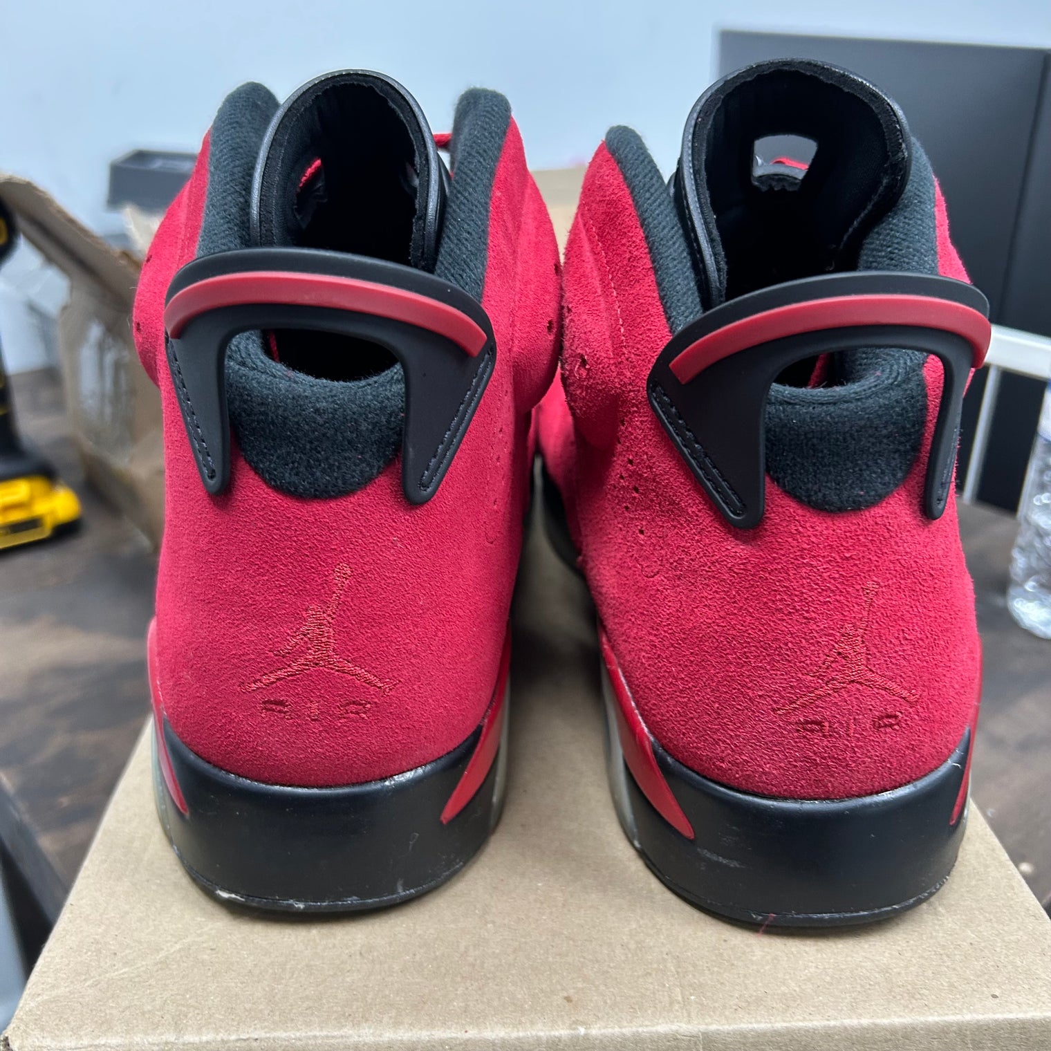 Toro Red Jordan 6 Retro (USED, No Box)