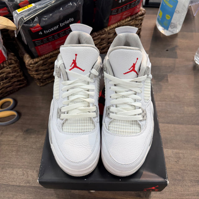 White Oreo Jordan 4 (GS) (USED)