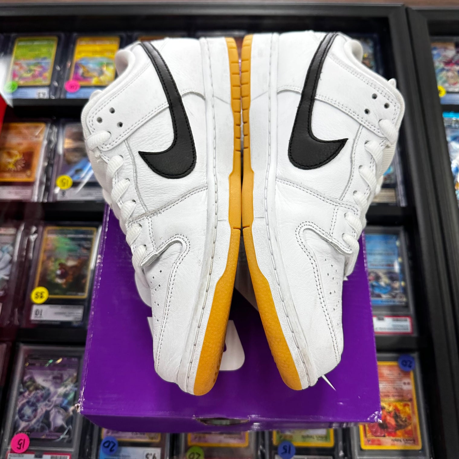 White Gum Nike SB Dunk Low (USED)