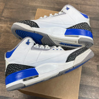 Racer Blue Jordan 3 (USED,No Box)