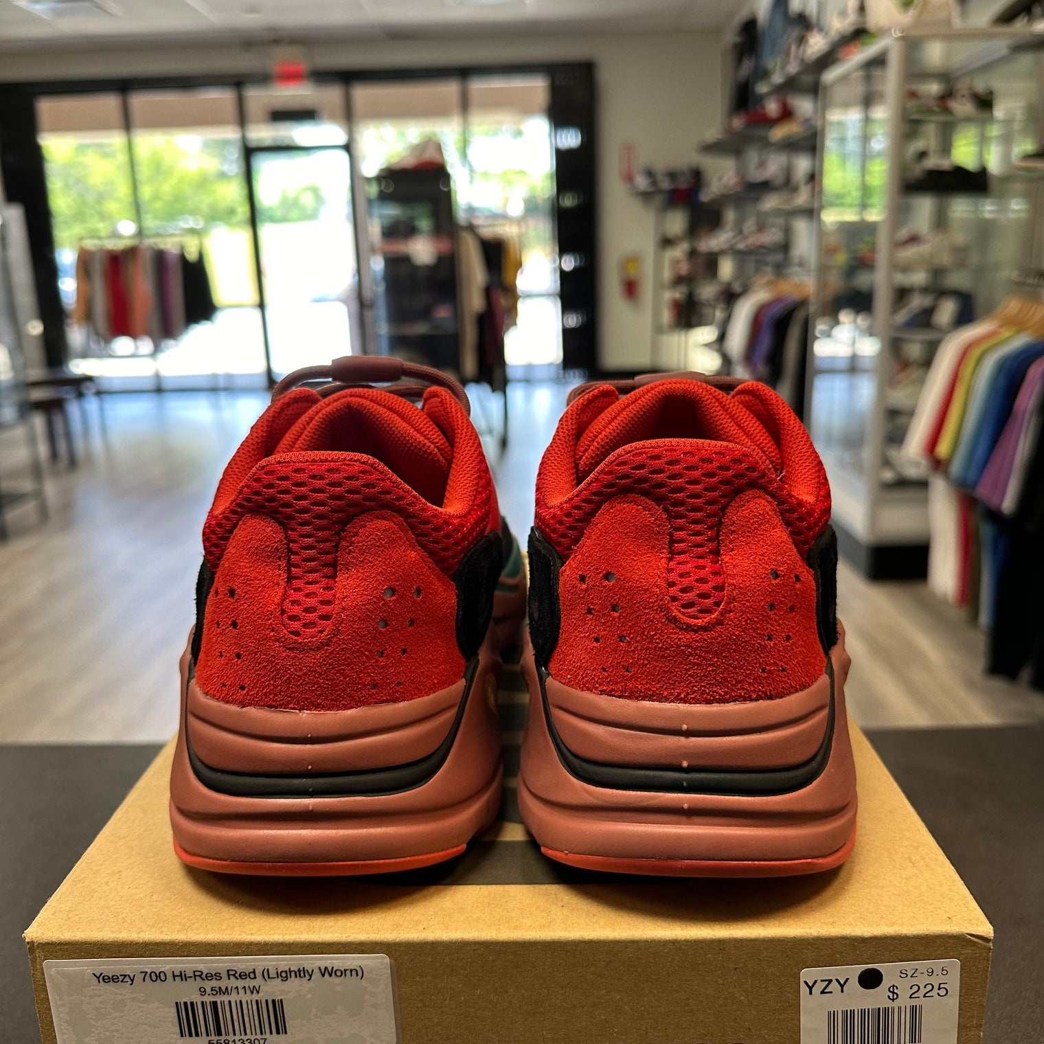 Yeezy 700 Hi-Res Red (Lightly Worn)