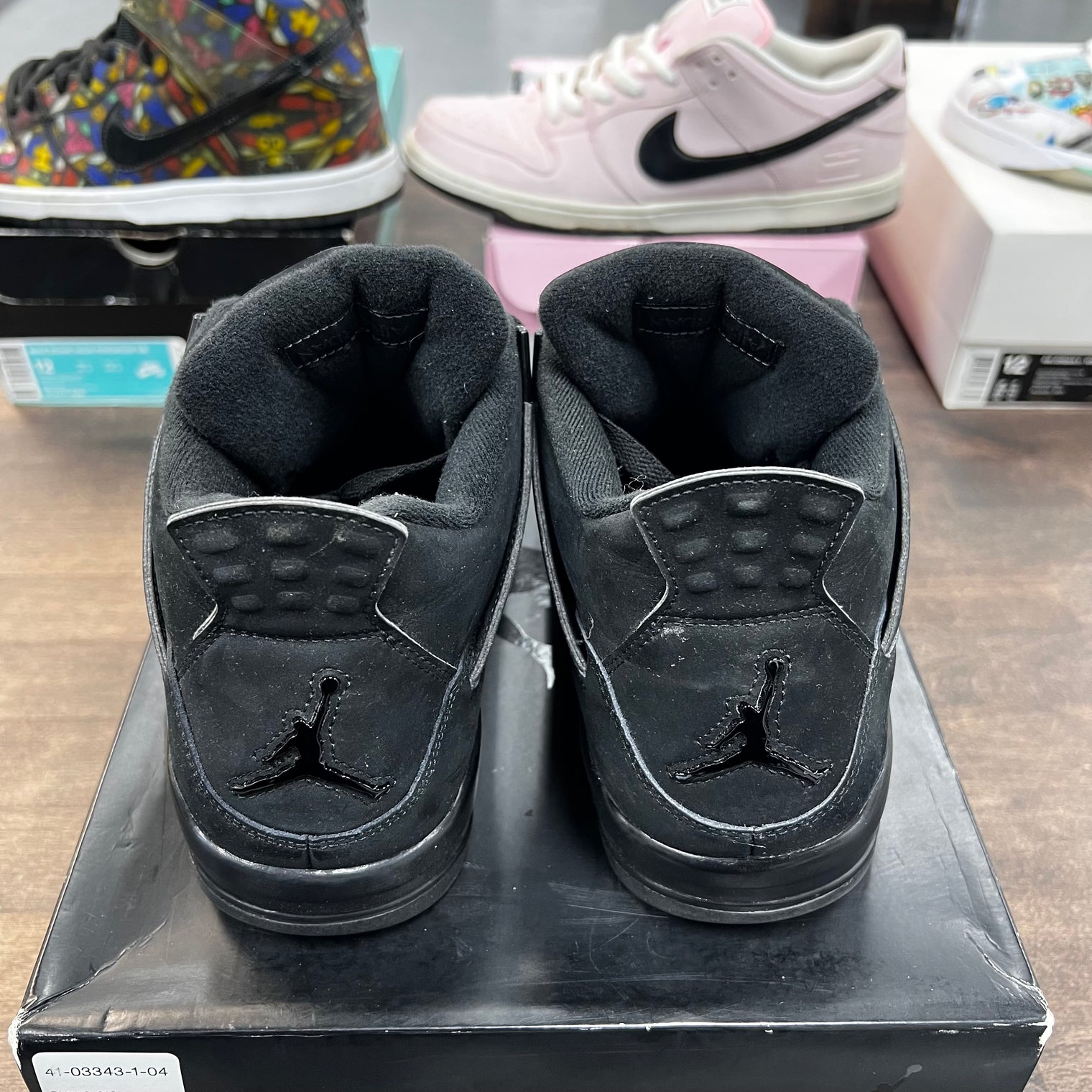 Black Cat Jordan 4 2020 (USED)