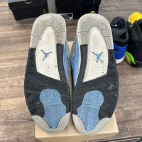 University Blue Jordan 4 Retro (USED, No Box)