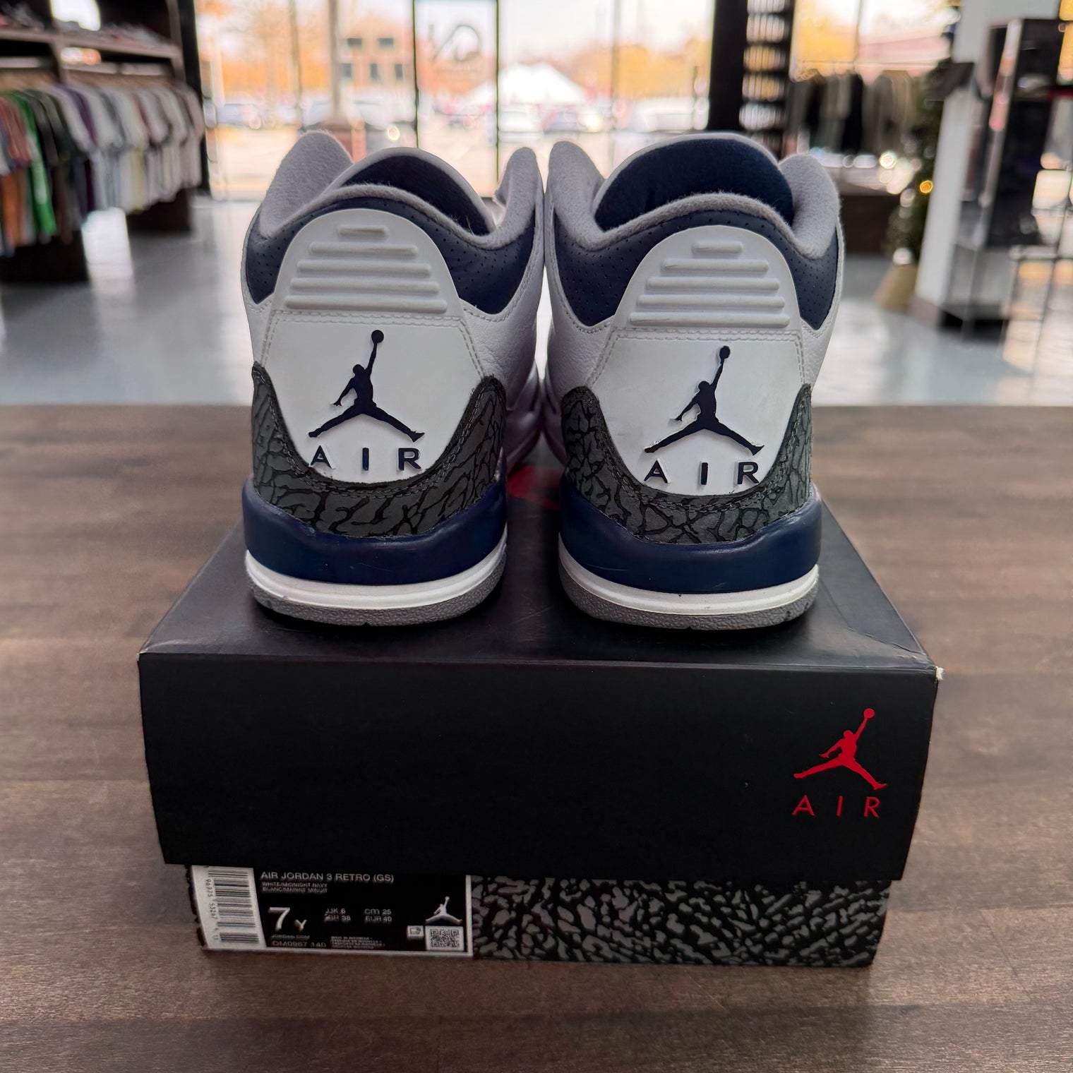 Midnight Navy Jordan 3 Retro (GS) (USED)
