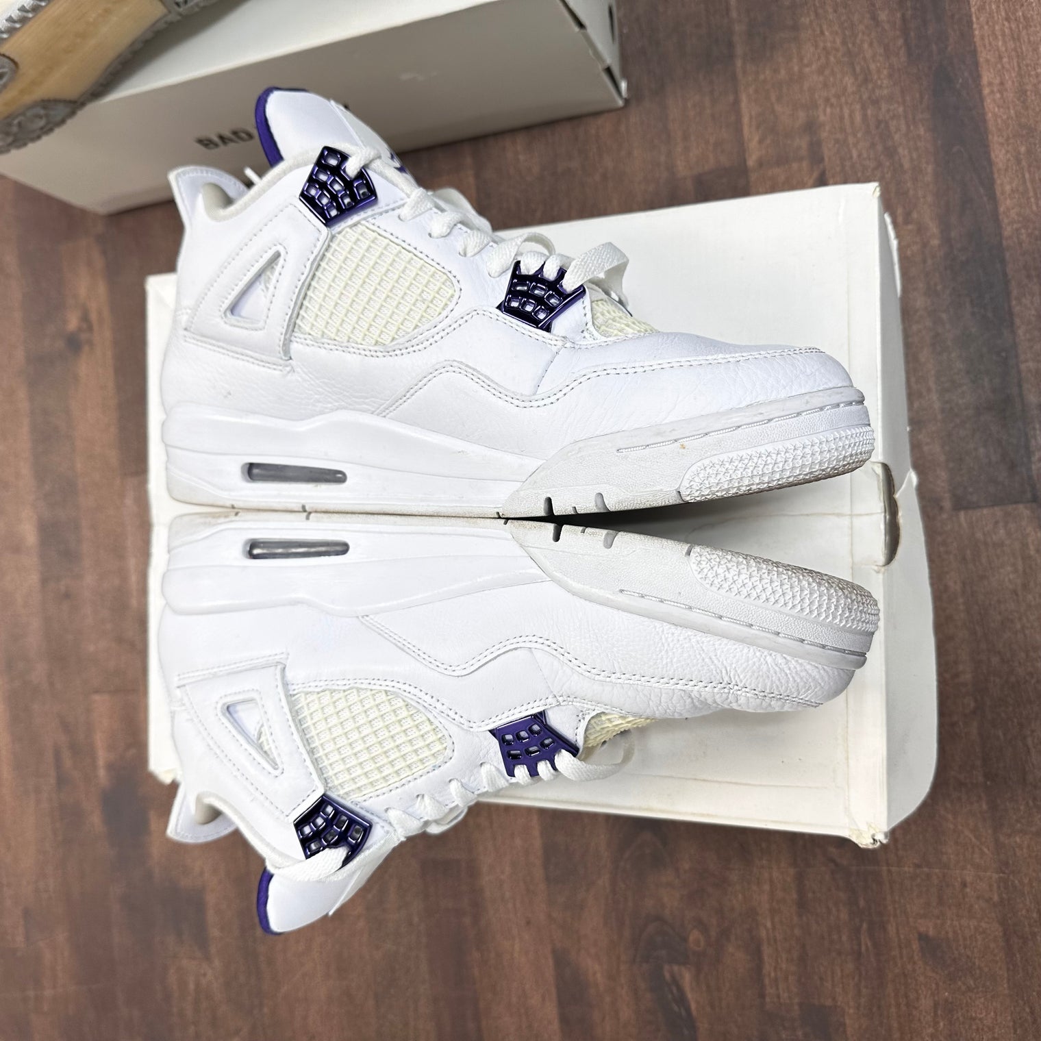 Metallic Purple Jordan 4 (USED)