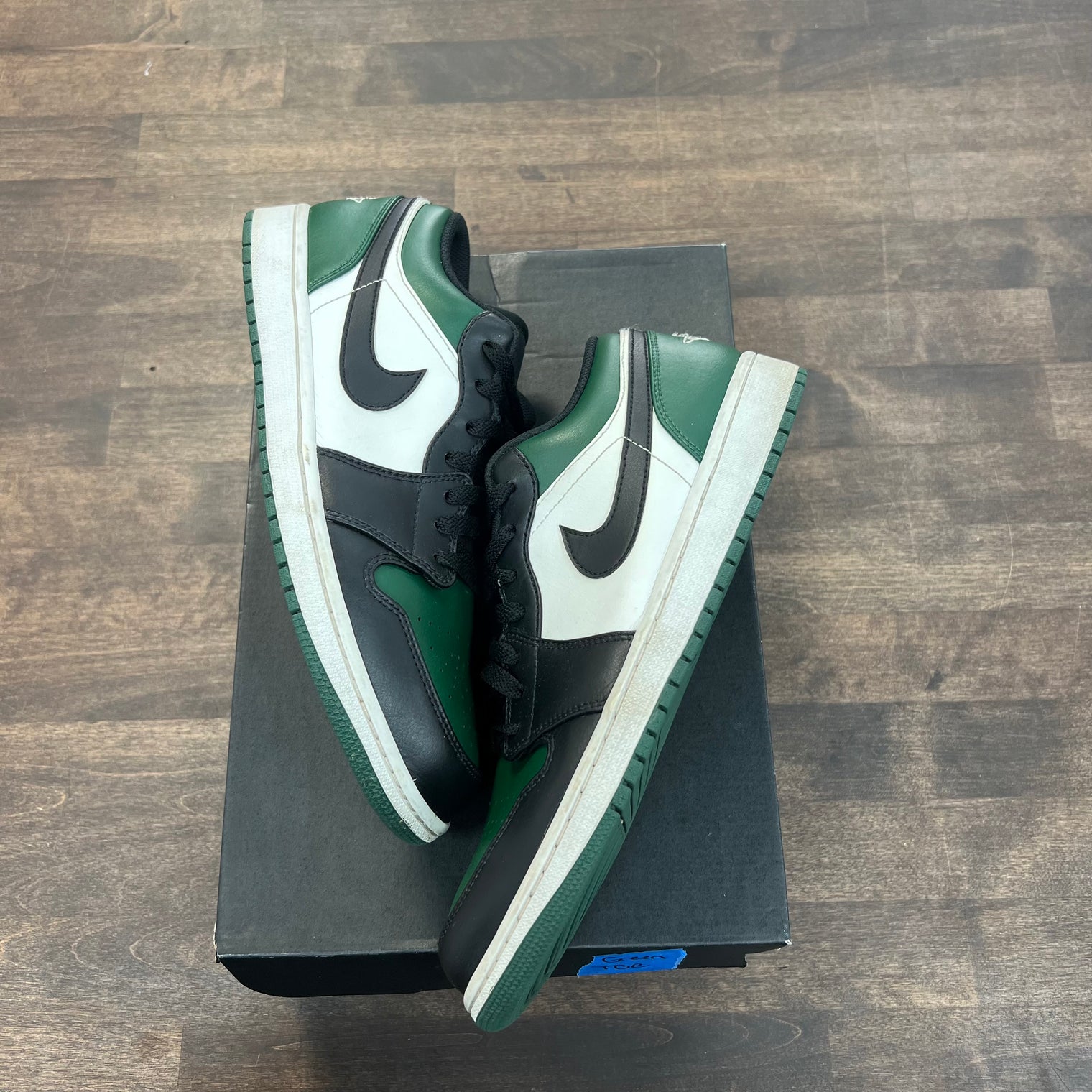Green Toe Jordan 1 Low (USED)