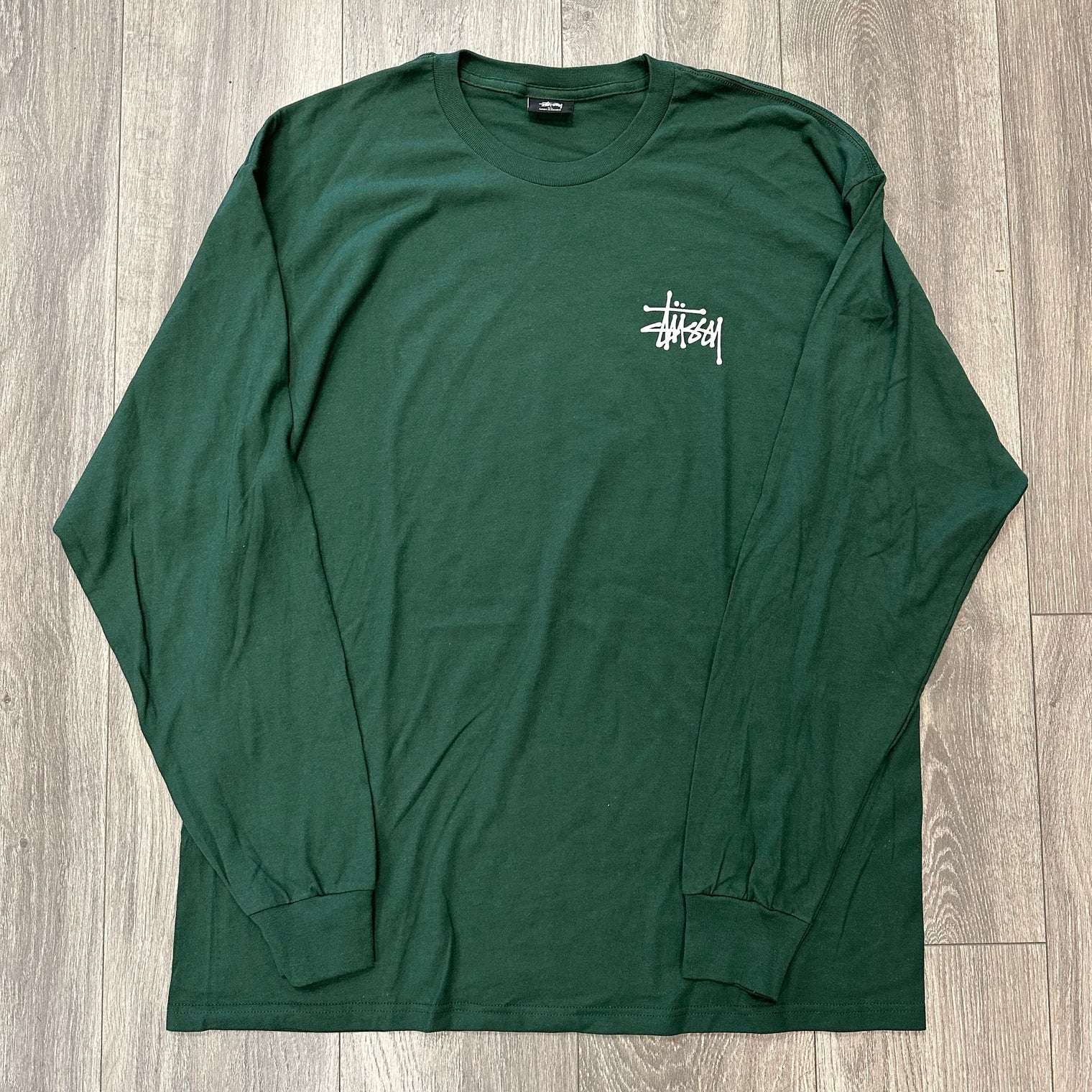 Stussy Long Sleeve T/S Green