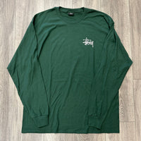 Stussy Long Sleeve T/S Green
