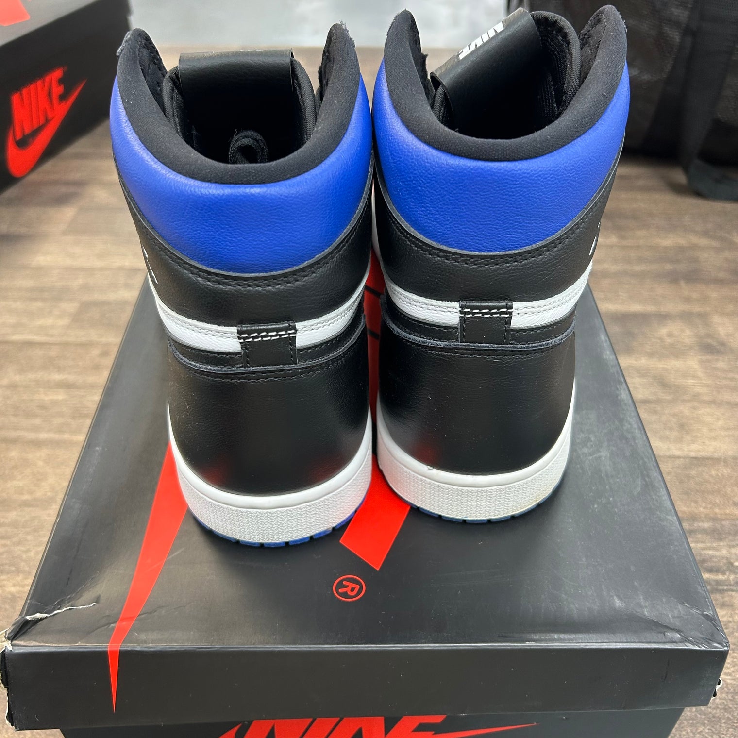 Royal Toe Jordan 1 High (USED, Replacement Box)