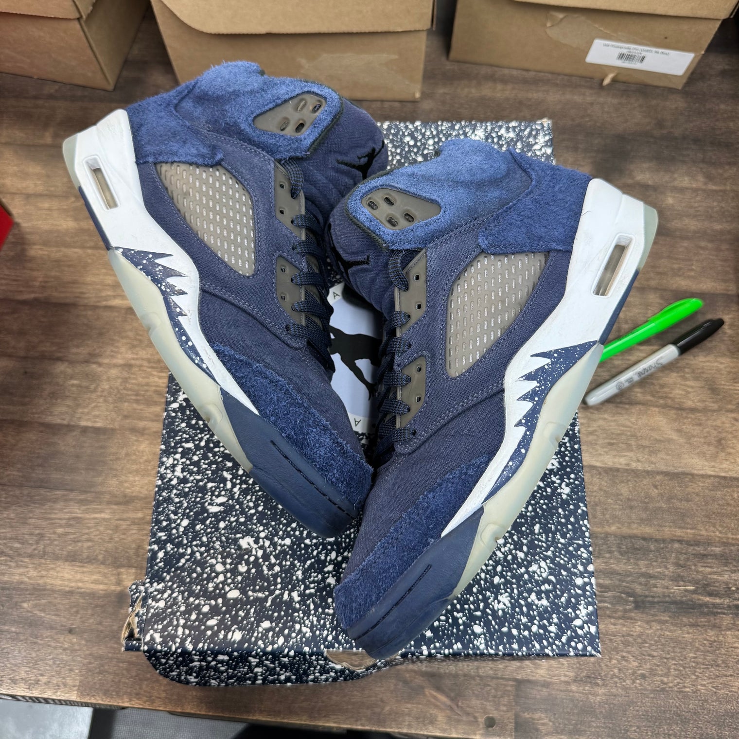 Georgetown Jordan 5 Retro (USED)