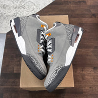 Cool Grey Jordan 3 Retro (USED,No Box)