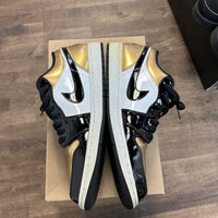 Gold Toe Jordan 1 Low (USED, No Box)
