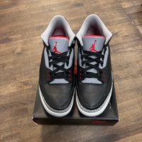 Black Cement Jordan 3 Retro OG (2024) (USED)