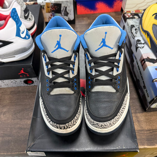 Sport Blue Jordan 3 Retro (USED)
