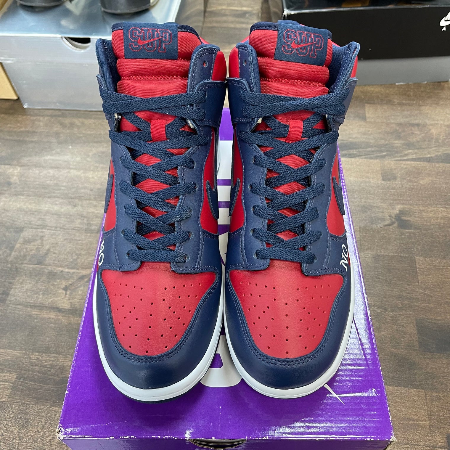 Supreme By Any Means Necessary SB Dunk High (USED)