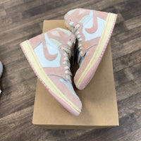 Washed Pink Jordan 1 High (W) (USED, No Box)