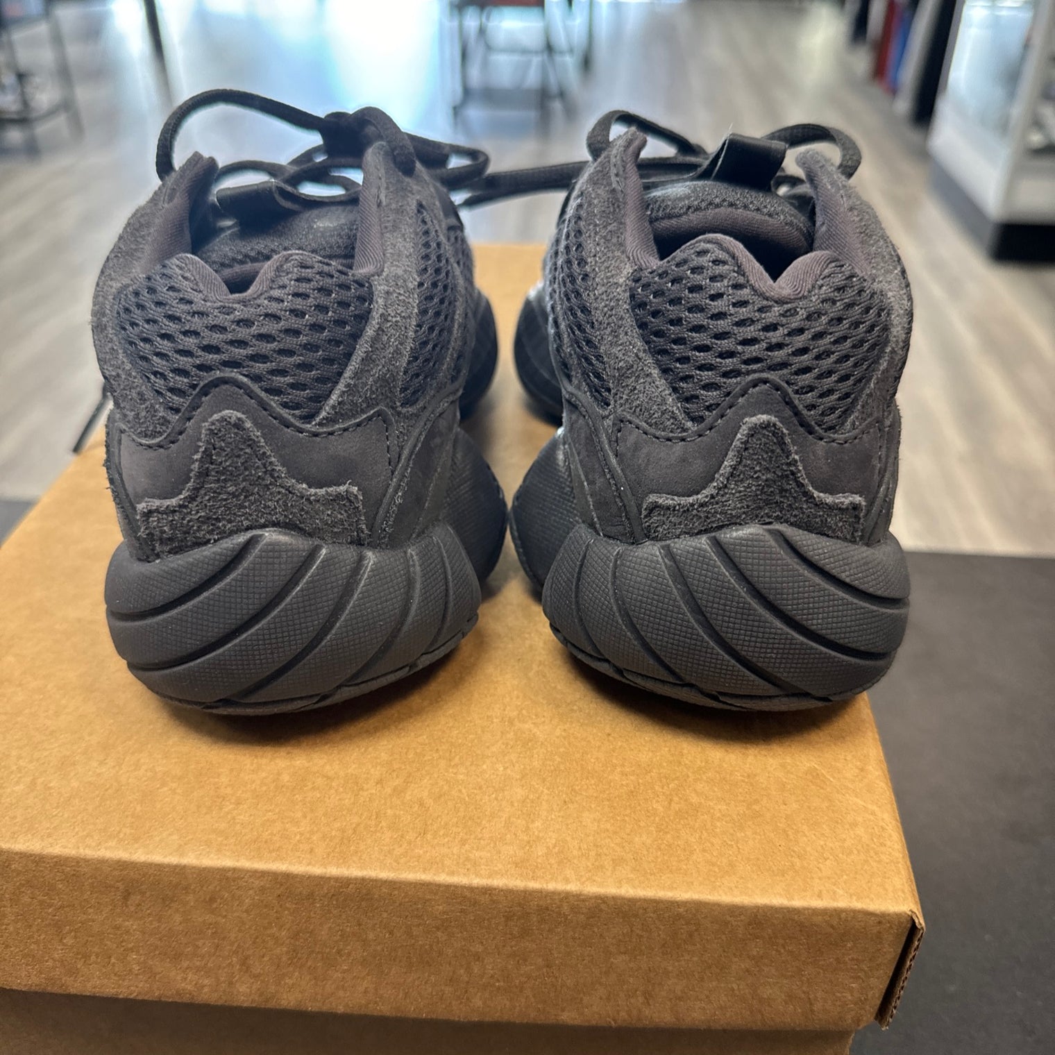 Utility Black Yeezy 500 (USED, No Box)