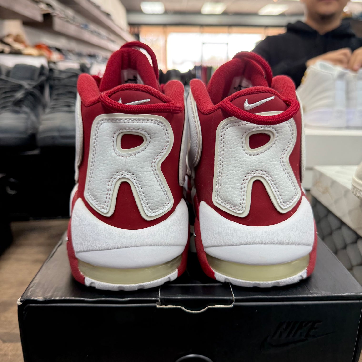 Supreme Suptempo Red Nike Air More Uptempo (USED)