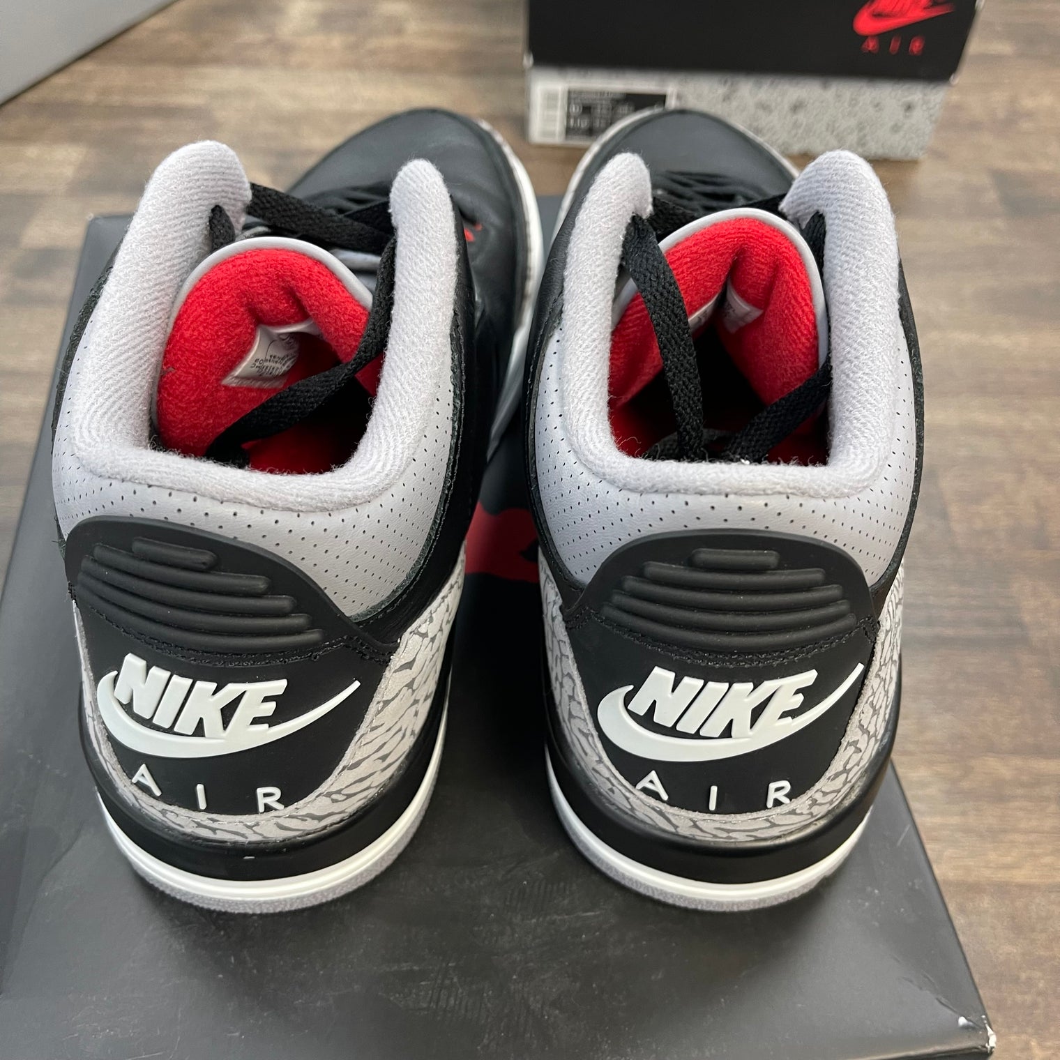 Black Cement Jordan 3 2024 (USED)