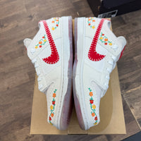 N7 Opti Yellow University Red SB Dunk Low Decon (USED)