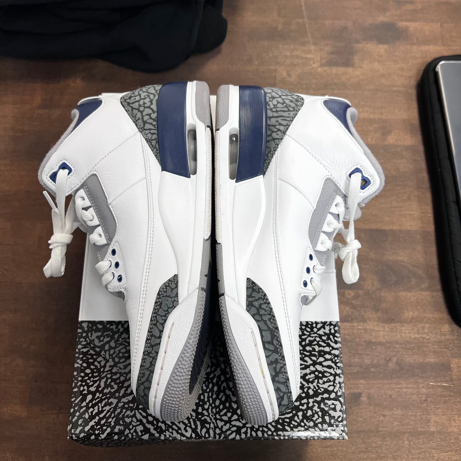 Midnight Navy Jordan 3 (USED)