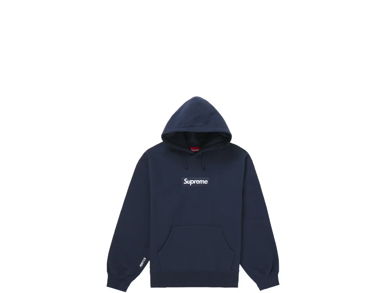 Supreme Box Logo Hooded Sweatshirt (FW25) Navy
