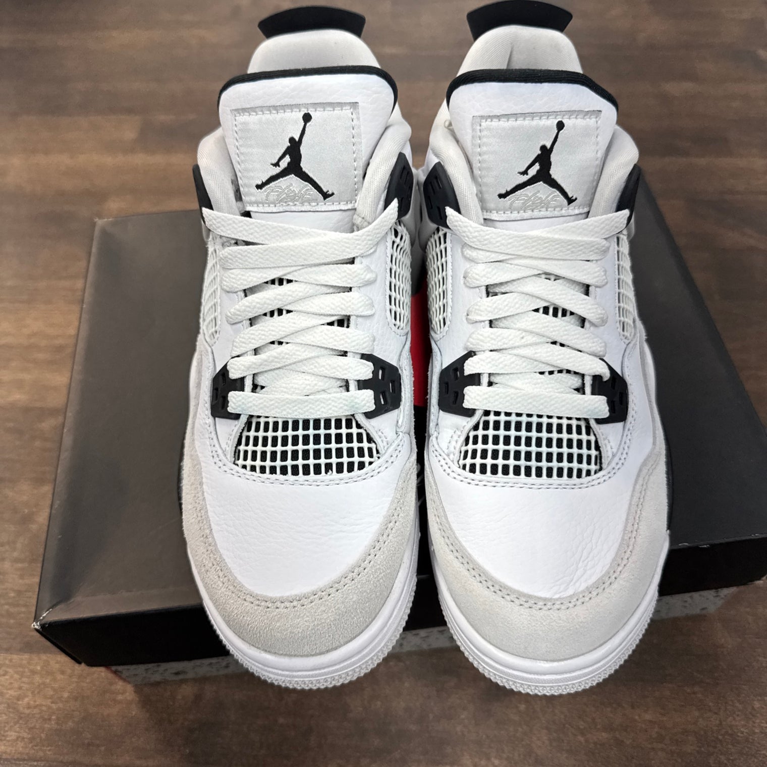 Military Black Jordan 4 (GS) (NEW with defects)
