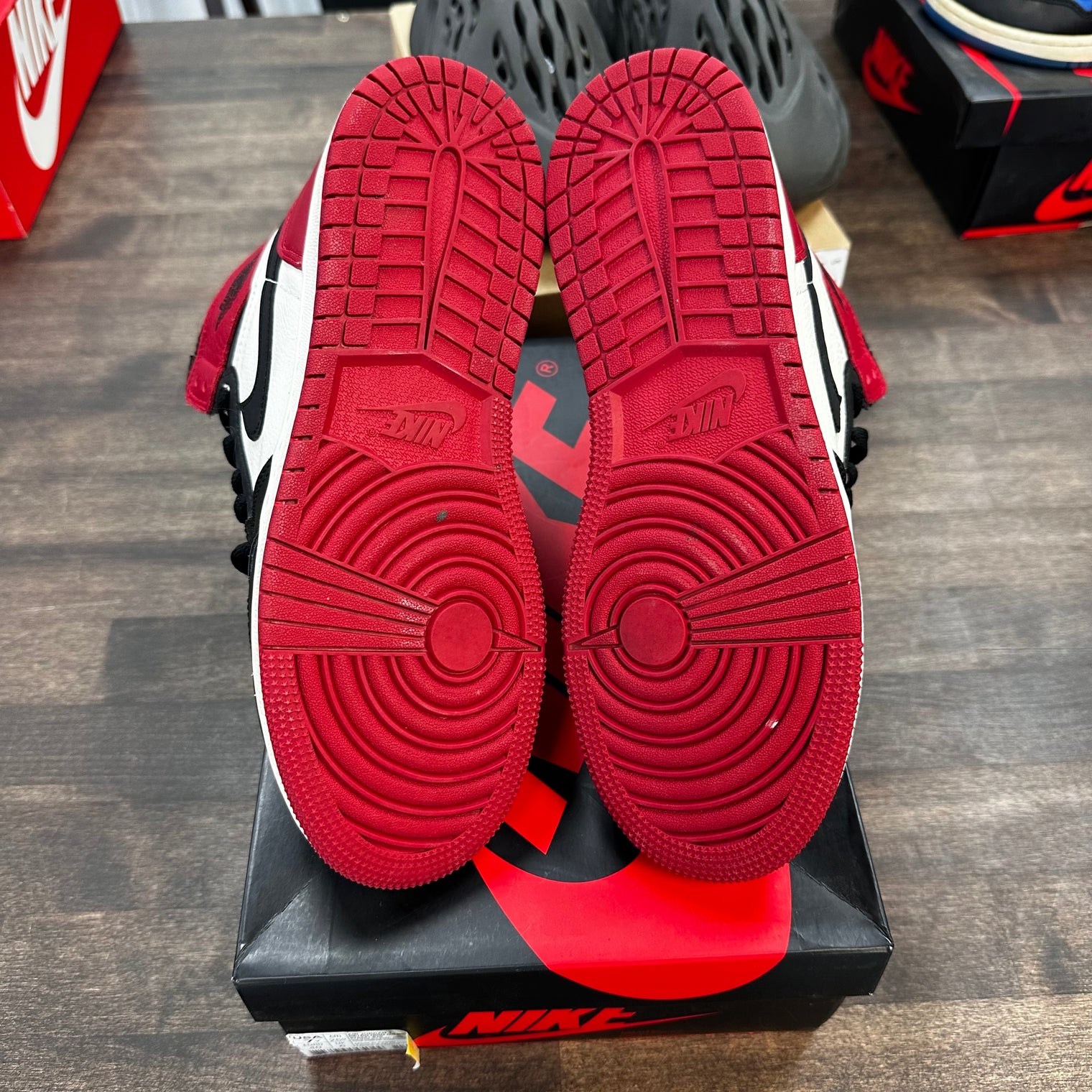 Bred Toe Jordan 1 High (GS) (USED)