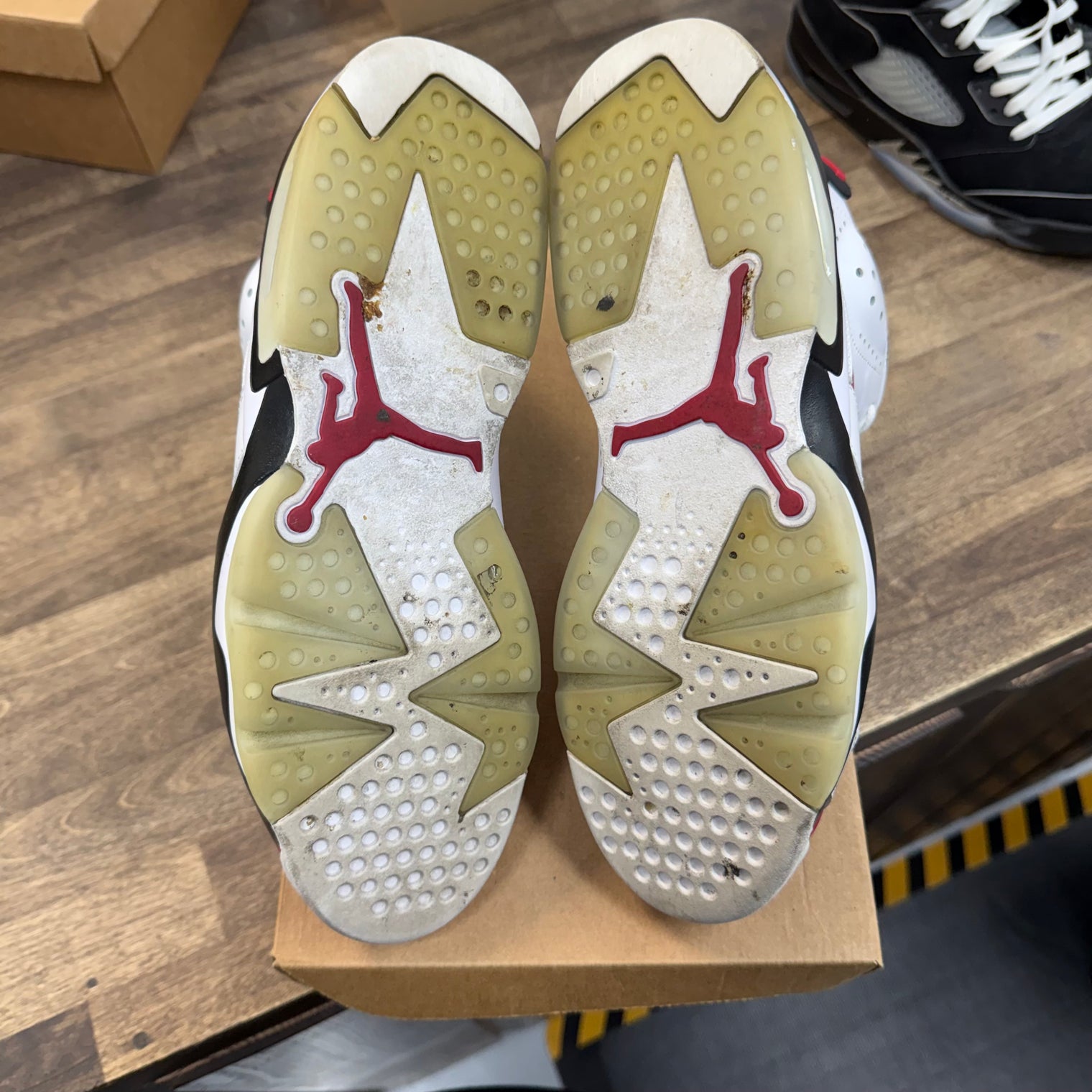 Jordan 6 Retro Carmine (2021) (US 11) (USED, No Box)