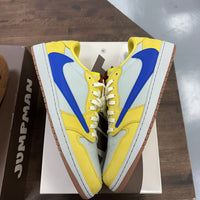 Travis Scott Canary Jordan 1 Low OG SP (W) (USED)