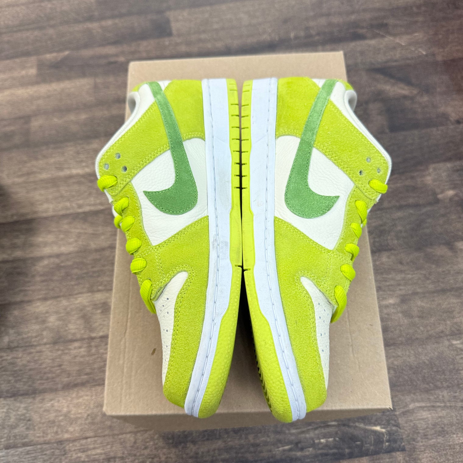 Green Apple SB Dunk Low (USED, No Box)