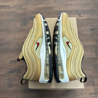 Nike Air Max 97 OG QS Metallic Gold (USED, no box)