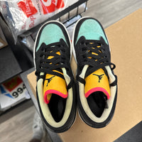 Aurora Green Jordan 1 Low (GS) (USED;NO BOX)