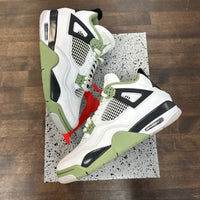 Seafoam Jordan 4 (USED, no lid)