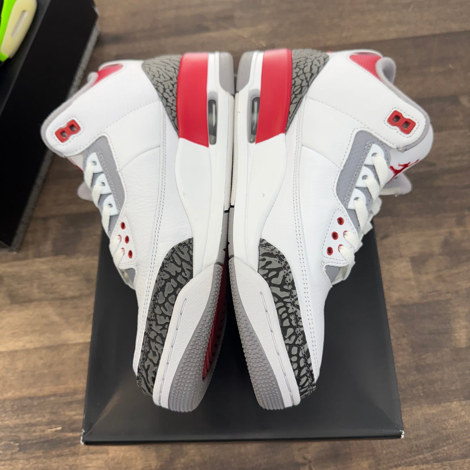 Fire Red Jordan 3 (USED)