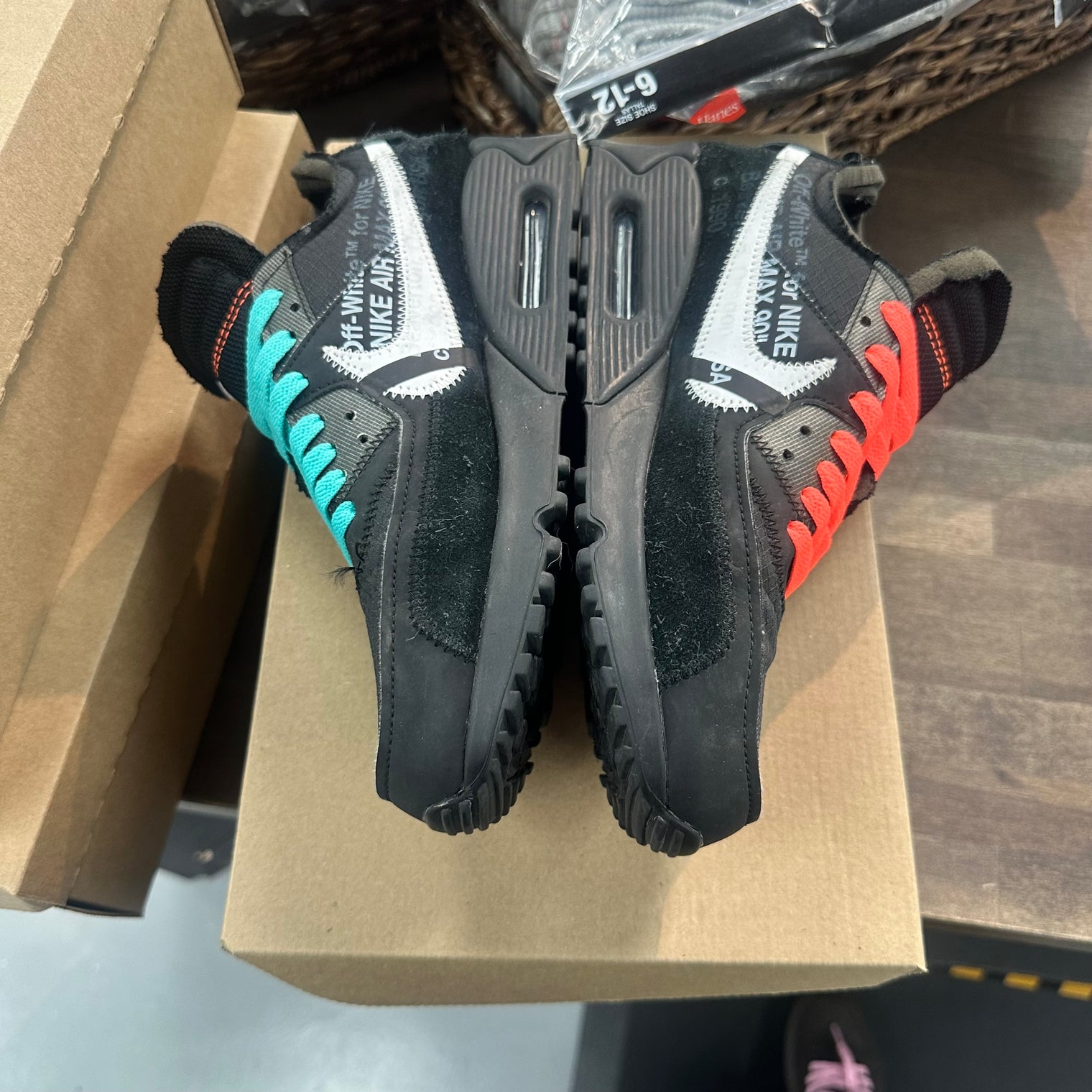 Off-White Black Air Max 1 (USED, No Box)