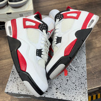 Red Cement Jordan 4 Retro (USED, Replacement Box)