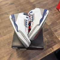 True Blue Jordan 3 Retro (2016) (Lightly Worn)