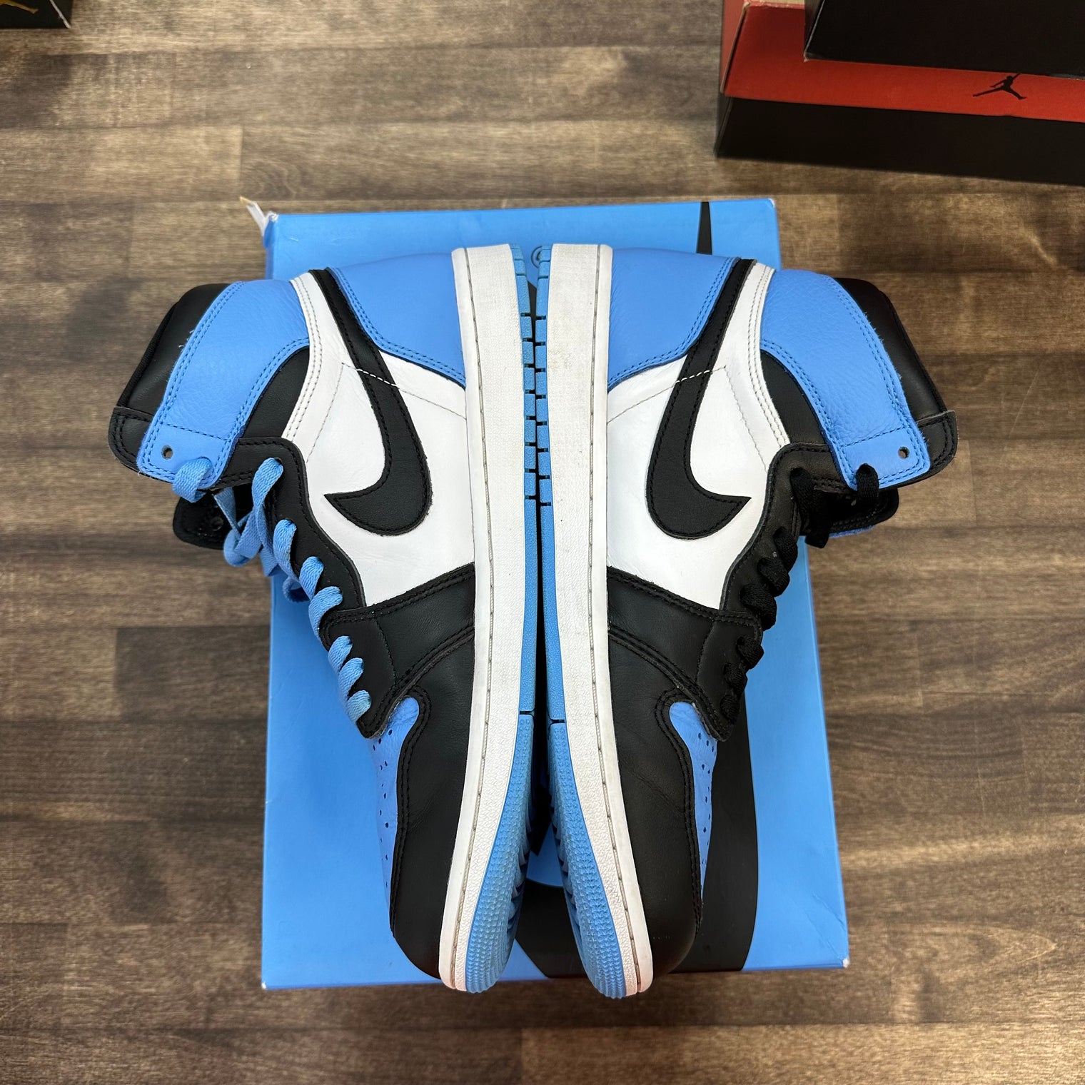 UNC Toe Jordan 1 High OG (USED)