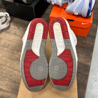 Jordan 2 Retro White Red  (2014) (GS) (USED, No Box)